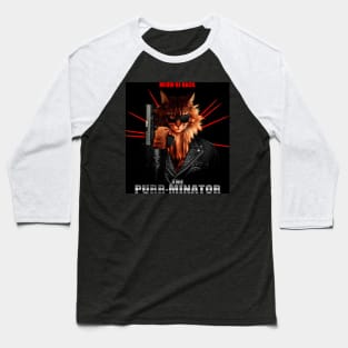 The Purr-minator Baseball T-Shirt